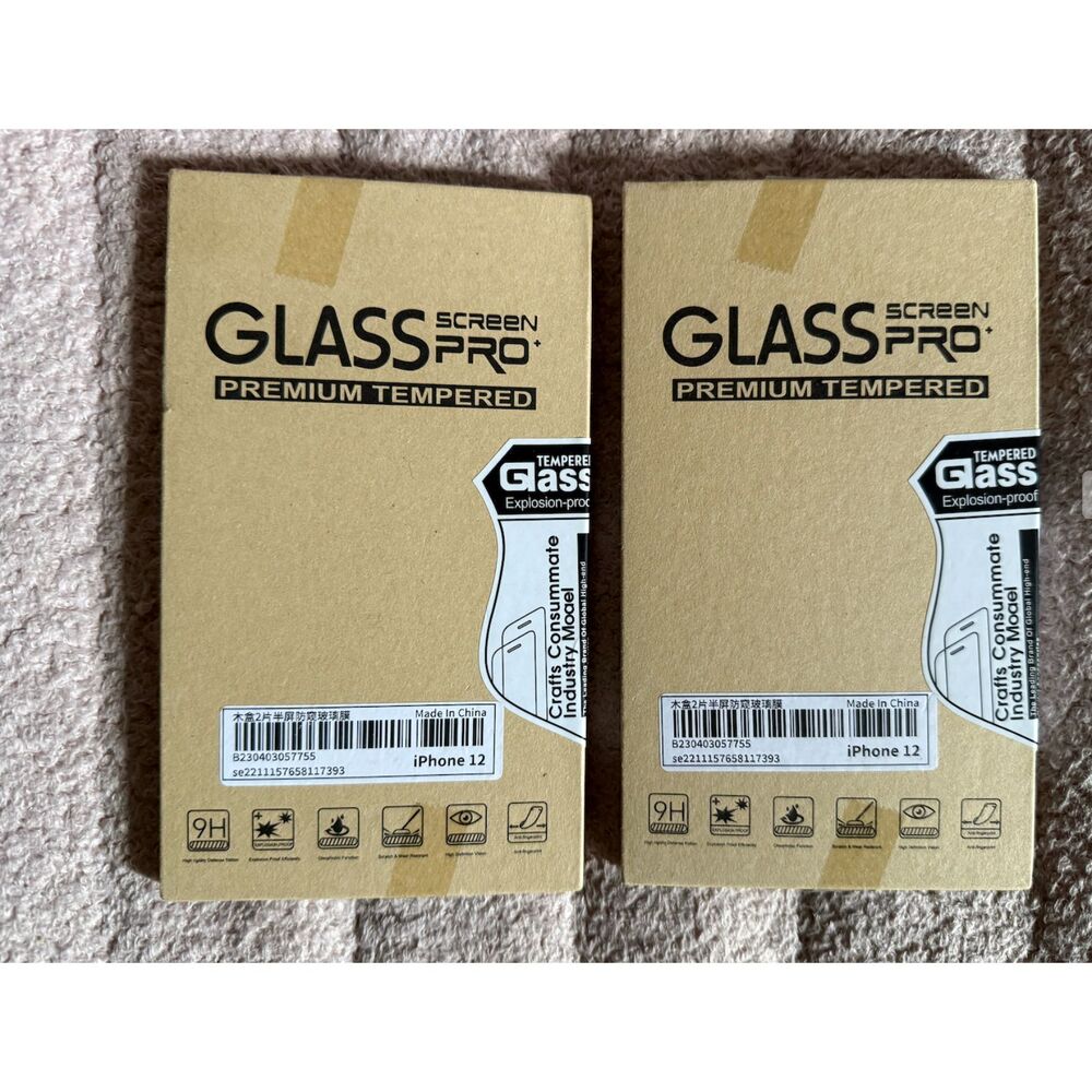 GLASS SCREEB PRO PREMIUM TEMPERED FOR IPHONE 12